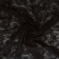 Preview: Baumwoll Nylon Spitze Schwarz